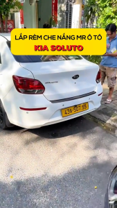 Rèm Che Nắng Xe KIA SOLUTO Loại 1 MR Ô.TÔ Chống Tia UV Tia Cực Tím  Bảo Hành 2 Năm [ Tặng Khăn Lông Cừu