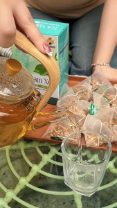 Trà Mâm Xôi Kim Bảo An | Trà Thảo Dược Túi Lọc Mâm Xôi - Cỏ Máu - Sâm Tố Nữ | Hộp 20 Gói