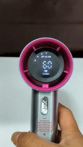 พัดลมมือถือ พัดลมพกพา ปรับความเร็วได้ 100 ระดับ 4000 mAh แบบชาร์จไฟได้ พกพาสะดวก ลมแรง ความเร็วสูง