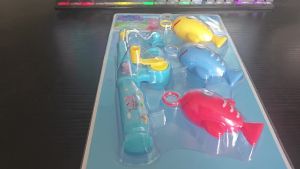 New Peppa Pig Fishing Game Playset Playing House Play In Water Emulation Fishing Rod Smallfish Children Toys Kids Birthday Gifts
