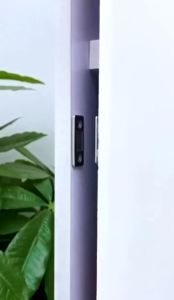 Couspan Nam châm gắn cửa lực hút siêu mạnh tự động hít giữ dán chốt tủ quần áo ngăn kéo cửa ra vào kèm keo 3M