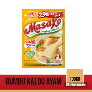 MASAKO BUMBU KALDU RASA AYAM KEMASAN 6 X 100GR