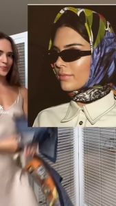 ผ้าพันคอ ผ้าคาดอก ผ้าโพกหัว ผ้าคลุมไหล่ ผ้าคลุมซาติน ฮิญาบ ผ้าคลุมหัว ผ้าคลุมไหล่ซาติน ผ้าพันคอซาติน Satin shalw hijab scarf ขนาด 90x90 cm ใช้กันแดด กันลม ใส่เที่ยวทะเล เก๋มาก ผ้าคลุมคอ - Lazada