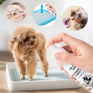50ml Pet Defecation inducer Potty Spray Toilet Training potty Spray Dog Pee Inducer Guided Toilet