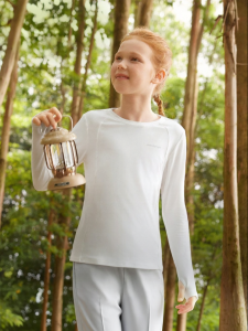 moodytiger | Sweat-absorbent Stretchy Breathable Comfort Long Sleeve T-shirt for Boys Autumn