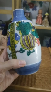 Bình kutani shidou và celadon xanh biển hàng Nhật🎌🎌🎌