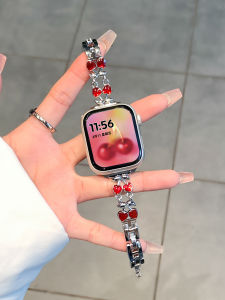 Uhada | Cherry Fashion Metal Bracelet Watch Band For Apple Watch