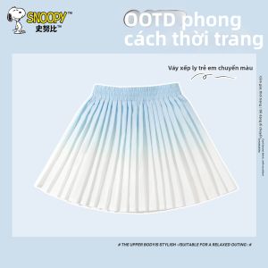 Snoopy | Bộ Đồ Mùa Hè Phong Cách JK Cho Bé Gái