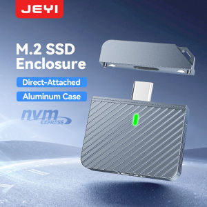 JEYI | JEYI 2230 M.2 NVMe SSD Enclosure-USB 3.2 (10Gbps)Aluminum Enclosure with Magnetic Protective CoverDirect-plug DesignTYPE-C