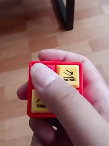 Panini | Keychain B737 Airplane EGPWS Warning Sound Simulator with LED Light Airplane Alert Keychain For Pilot Stress Relieving Device