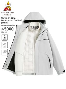 Mexican | Three-in-One Winter Jacket Down Inner Layer