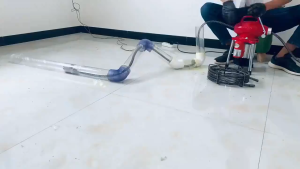 Electric Sewer Declogger | Toilet/Drain Cleaning Machine with Snake Cable & Leakage Protection | Pipe Dredging Tool