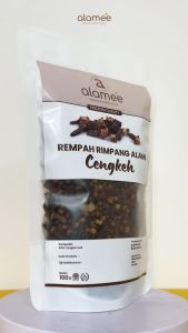 ALAMEE Cengkeh Rempah Kering Organik Cloves Rimpang Organik Bumbu Seasoning Masakan Masak 100gr