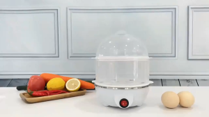 Mini Multi functional Double layer Egg Steamer Automatic Power Off Small Double layer Mini Egg Steamer