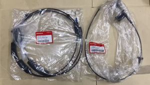 HONDA CIVIC FC TEA TBA ORI FRONT BONNET CABLE  DEPAN HOOD CABLE 1 SET(2@pcs) 74131-TEA-T01 74132-TEA-T01ZA