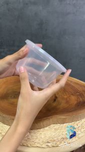 Thinwall bowl 300ml Mangkok Plastik 300 ml Bowl Thinwall Mangkuk Bulat Thin Wall Murah (Isi 25 pcs)