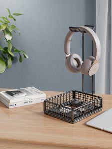 evesigar | Creative Multi-Use Headphone Stand For Desktop Use No Installation Needed Gaming Headset Hook