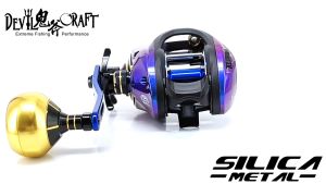 DEVIL CRAFT - SILICA METAL SM200H-SW - BAITCASTING REEL - JIGGING - LEFT