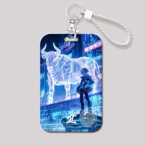 Twelve Zodiac Star Era Card Cover Campus Student Meal Card Bus Access Control Work ID Card Factory Brand Protective Cover