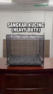SANGKAR KUCING HEAVY DUTY | 3 DOOR HEAVY DUTY CAT CAGE WITH UNIQUE PATTERN