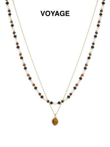 ZHENGZHAO | Double Layer Luxury Small Circle Stone Beaded Necklace