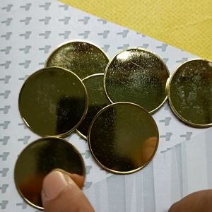 Pin Bulat Custom Logo & Lencana Bulat Logo Custom 3cm