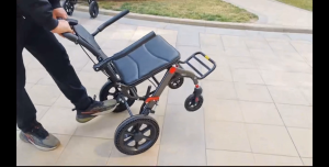 🇲🇾24H Foldable Ultra-Light Wheelchair / wheelchair Lightweight with Handle for Adults & elderly  Kerusi Roda Ringan