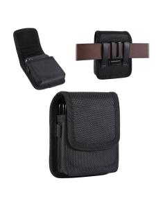 Foldable Screen Mobile Phone Waist Bag Oxford Cloth Magnetic Buckle Hip Holster Suitable for Huawei Motorola Xiaomi Flip Hanging Waist Bag