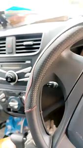 Car Steering Cover Steering Wheel Cover 38Cm PU Leather Wheel Cover Car Accessories Aksesori Sarung Stereng Kereta Perodua Proton Toyota Honda Nissan Suzuki Axia Myvi Saga vvt BLM Persona Waja bezza iriz aruz viva kenari kelisa Kancil alza wira