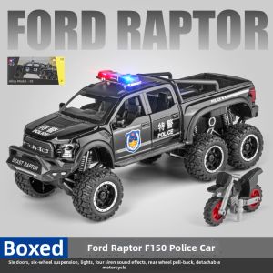 JUANNUO | Large Special Police Car Alloy Jeep Off-road Vehicle Toy