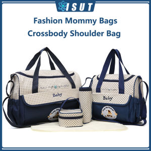 Fashion Mummy Bag: Multi Functional Baby Diaper Bag & Large Capacity Mother Crossbody Shoulder Bag