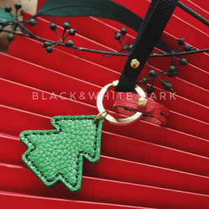 Creative Handmade Leather Keychain Car Key Holder Birthday Gift Tree Original Chinese Style Personalized Pendant Ornament
