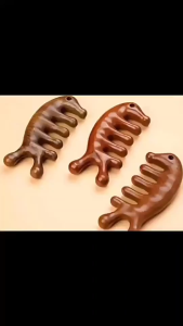 【BUY 1 Take 1】Sandalwood Massage Comb Dredge Meridian Relax the shoulder Treatment Hair Loss Anti-static Wide Tooth Comb