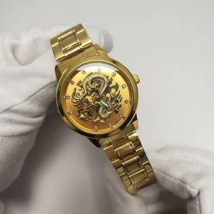 Kingvirus...Jam Tangan Pria DRAGON LANGIT Model Terbaru 2025 Tahan Air Goresan Api Trend Zaman Now Quartz Analog Cowo Bisnis Kalender Kasual Jam Olaraga Kerja Kantor Sekolah Bahan Stainless Steel Kaca Safir Anti Baret Import [ KING VIRUS ] COD Amanah