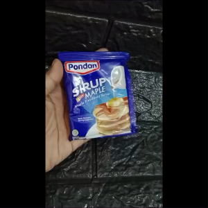 ( 1 PCS 40 ML ) PONDAN Maple Syrup 40ML / MAPEL SIRUP / FLAVOURED SYRUP / Topping Pancake