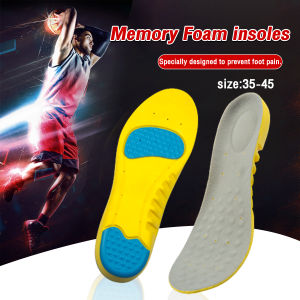 Memory Foam insoles EVA elastic Sports insole Shoes Pad inserts cushion for Men and Women 1Pair