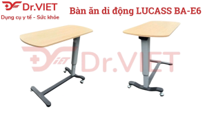 Bàn ăn di động LUCASS BA-E6