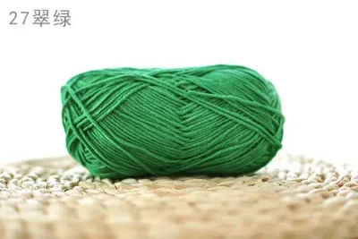 ส่งจากไทย ไหมพรม4ply สำรับถักตุ๊กตา ดอกไม้และอื่นๆ สีสวย ไม่ขุย ใช้เข็ม1.8-2มินค่ะ