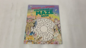 Animals Dreams and Wishes Colouring And Maze Fun Activity Book For Kids