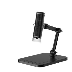 WiFi Digital Microscope for IPhone/Android/Type-C 50-1000X Wireless Magnification Endoscope Camera with 8 LED Lights Adjustable