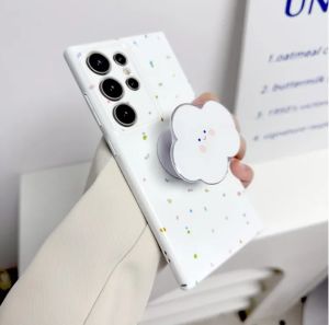 For Samsung S23 S23 Plus S23 Ultra S22 S22 Plus S22 Ultra S24 S24 Ultra A14 A54 A12 A13-4G A21S A23-5G A53-5G Holder Stand Shockproof Thicken Soft Case