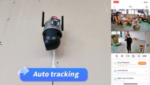 V380 Pro 8MP คุณสมบัติวงจรปิด ใส่ชิม 4G ร่วมกัน 2 เลนสาย สมาร์ทภาพคู่ IP คอมพิวเตอร์ WIFI แสดงภาพคู่ IP 2 เลนสาย กล้องวงจรปิด ผู้ใช้สำหรับการใช้งานกลางแจ้ง กะนน้ำกันแดด ร่วมกัน คุณสมบัติคมชัด 24 ชม. กลางคืนชัดสุดๆ