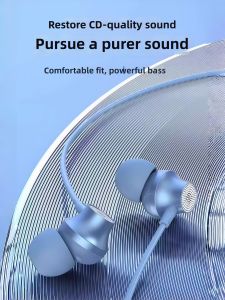 Weilade | Wired In-ear Type-C High-Quality Sound Noise Reduction Earphones