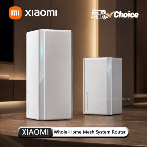 Xiaomi | Xiaomi Whole-Home Mesh System Router WiFi6 Bluetooth Repeater Modem Gateway IPTV Signal Amplifier Gaming Accelerator CN NEW