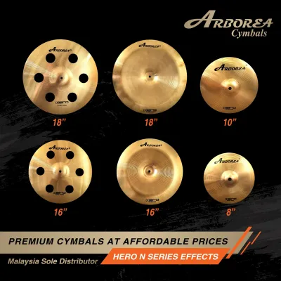 Arborea Cymbals Hero N series effect cymbals
