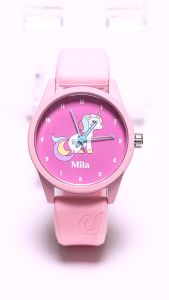 JC-062B Jam Tangan Anak - Dewasa | Black pink | Keropi | Mickey mouse | BT21 | ADIDAS MOON