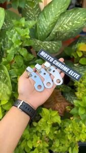 100% ORIGINAL BARU BREKET GANTUNGAN CANTOLAN BARANG HELM CHROME CROME FIZR FIZ R F1ZR F1ZR F1Z R