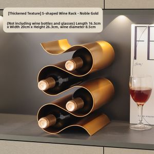 MEIWEISI | Luxury High-End Wine Rack Decor Item
