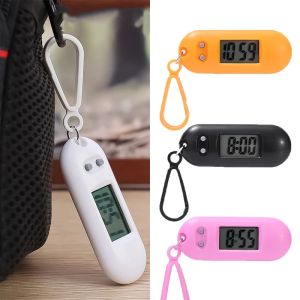 Portable Digital Electronic Clock Silent Mini Electronic Watch for Student Exam Study Library Pocket Watch Backlight LCD Display