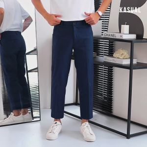 Kasual Essential Ankle Chino Pants Royal Navy